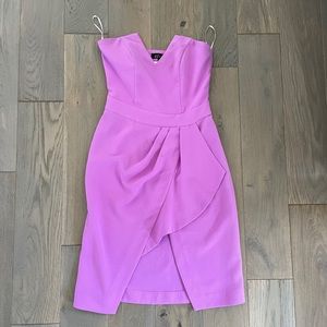 Elliatt mini/ midi dress purple, worn twice in size xs